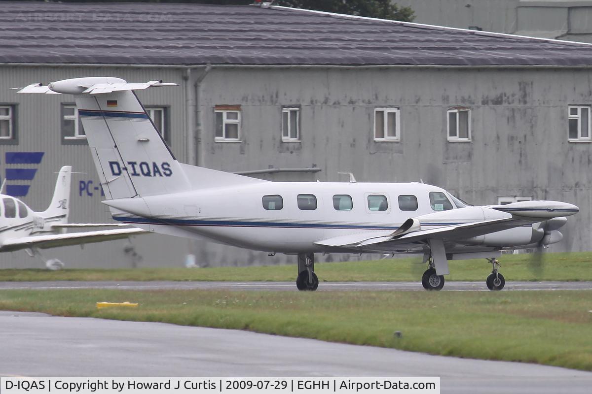 D-IQAS, 1985 Piper PA-42-1000 Cheyenne IV C/N 42-5527022, Privately owned.