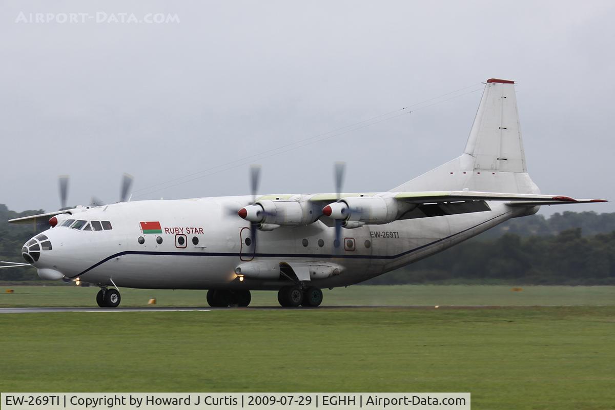 EW-269TI, 1961 Antonov An-12BP C/N 1340106, Ruby Star - dirty side!