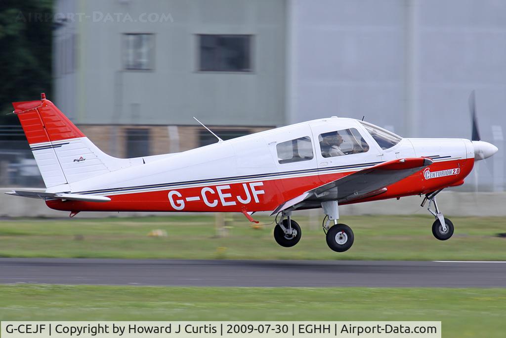 G-CEJF, 1989 Piper PA-28-161 Cadet C/N 2841224, Privately owned.