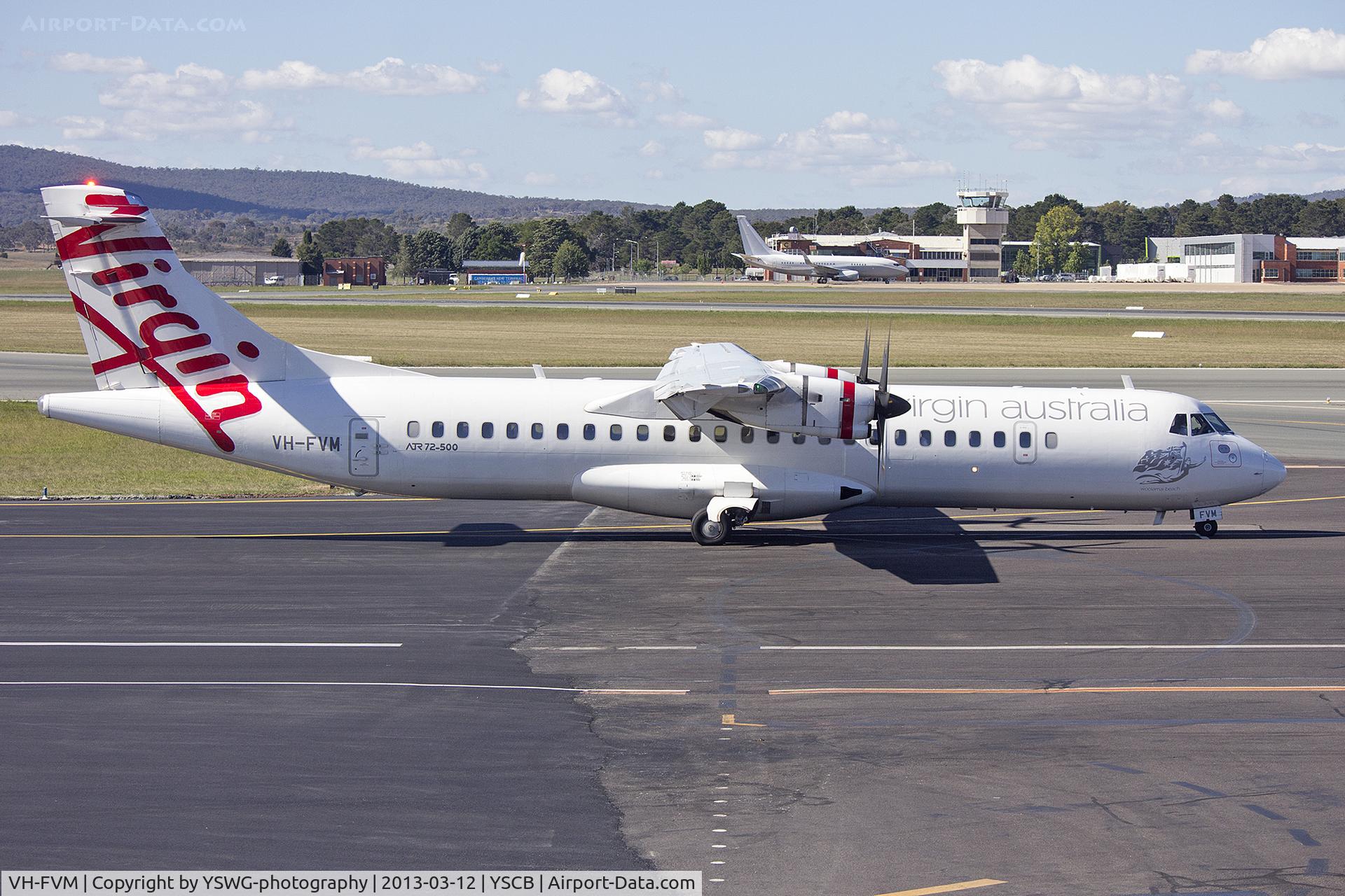 VH-FVM, 2011 ATR 72-212A C/N 979, Skywest Airlines (VH-FVM) 
