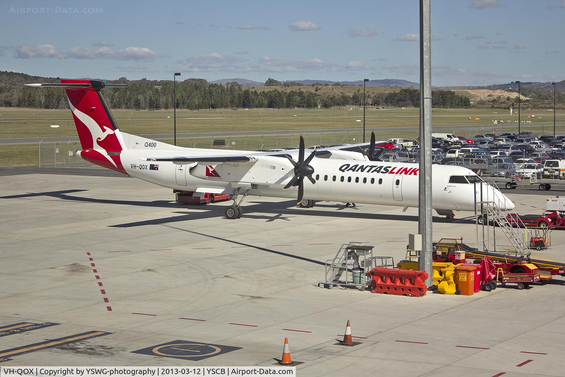 VH-QOX, 2009 De Havilland Canada DHC-8-402Q Dash 8 C/N 4287, Sunstate Airlines (VH-QOX) 