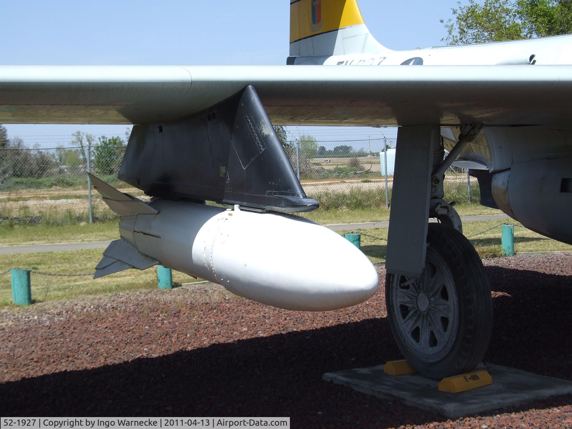 52-1927, Northrop F-89J Scorpion C/N 4504, Northrop F-89J Scorpion at the Castle Air Museum, Atwater CA