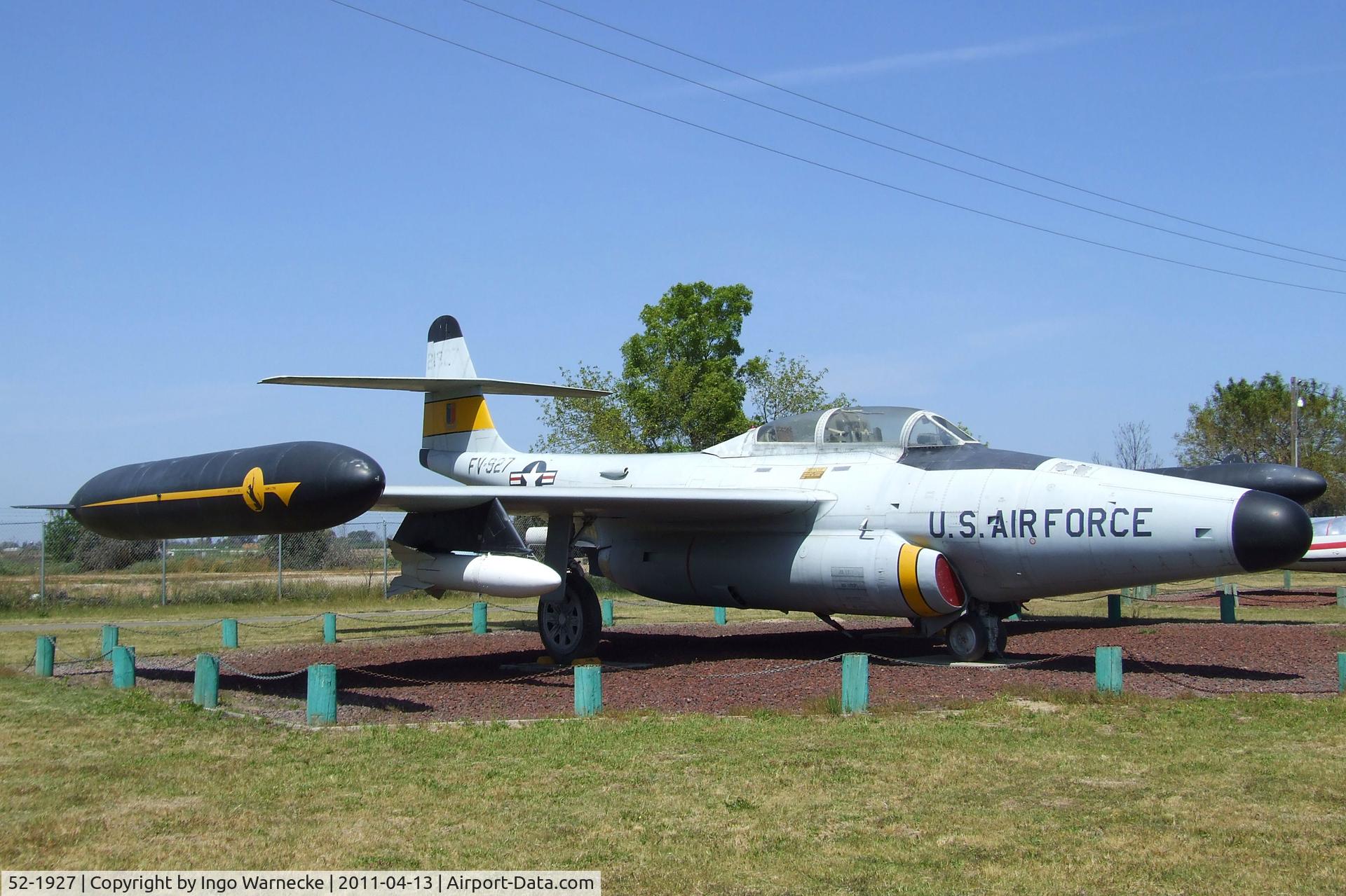 52-1927, Northrop F-89J Scorpion C/N 4504, Northrop F-89J Scorpion at the Castle Air Museum, Atwater CA