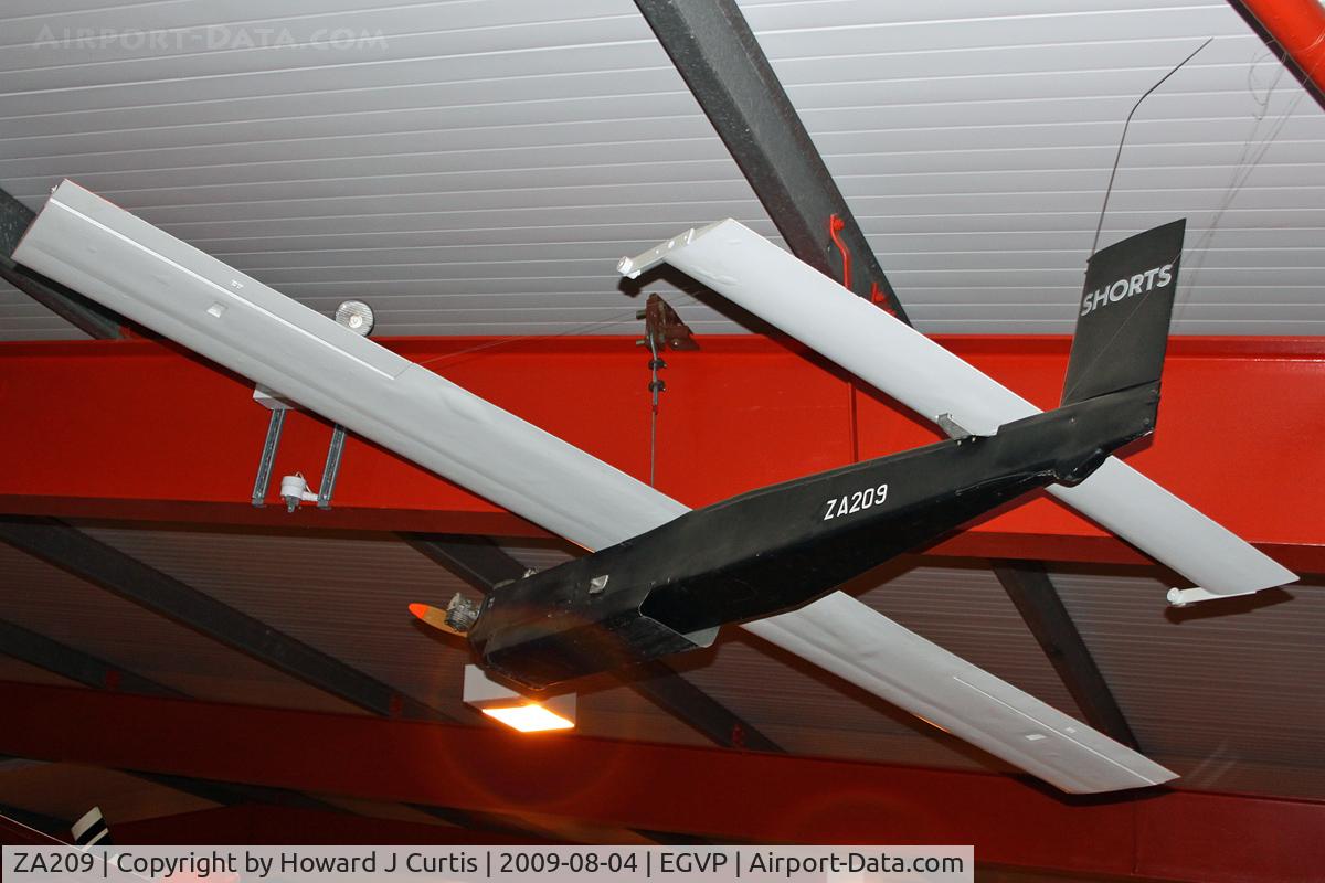 ZA209, Short MATS-B C/N Unknown, On display at the Museum of Army Flying.