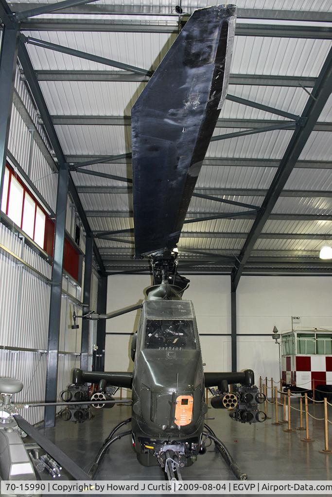 70-15990, 1970 Bell AH-1F Cobra C/N 20934, On display at the Museum of Army Flying.