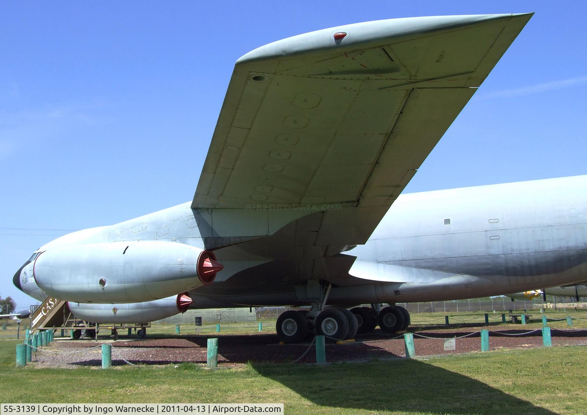 55-3139, 1955 Boeing KC-135A-BN Stratotanker C/N 17255, Boeing KC-135A Stratotanker at the Castle Air Museum, Atwater CA