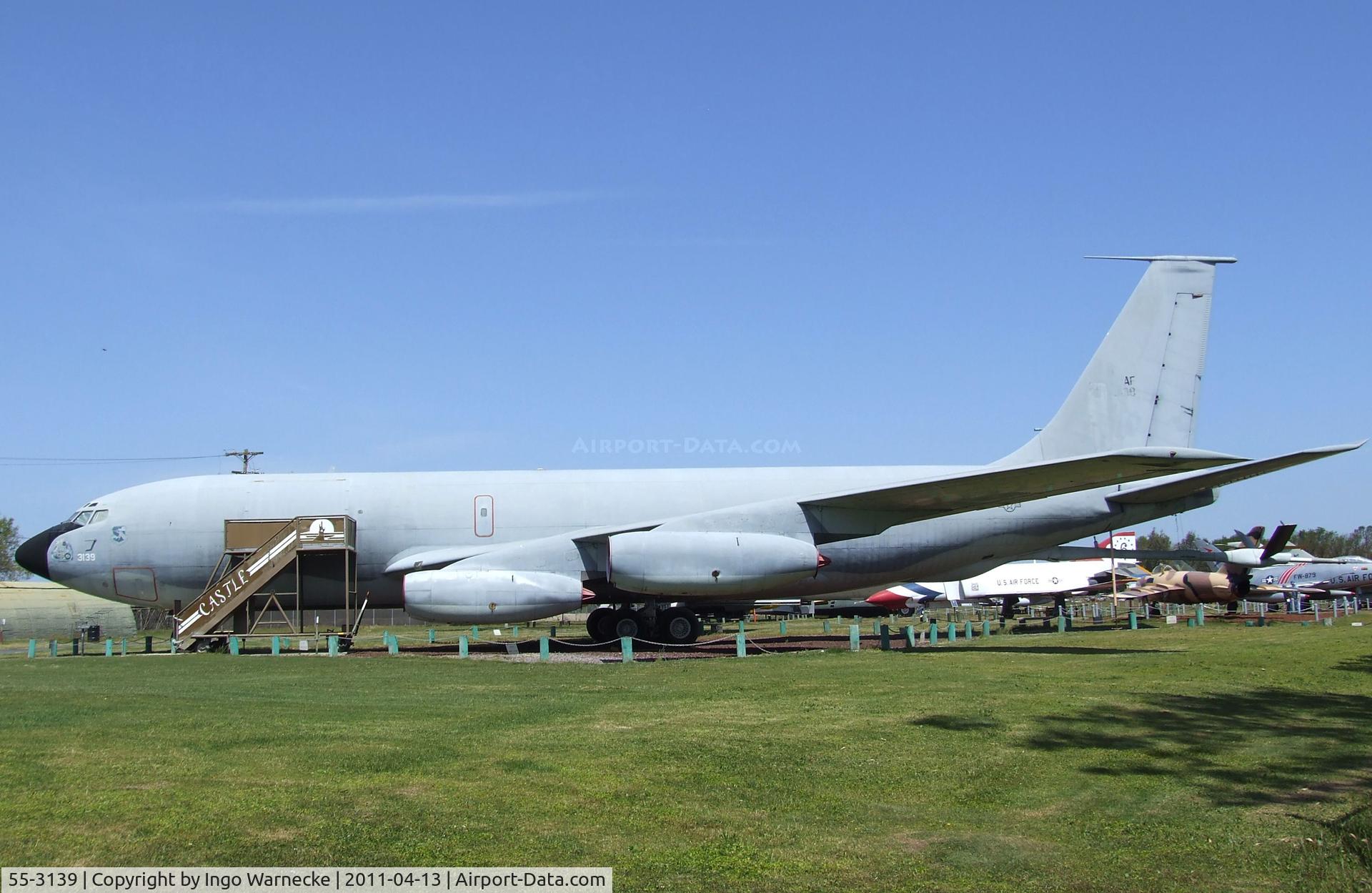 55-3139, 1955 Boeing KC-135A-BN Stratotanker C/N 17255, Boeing KC-135A Stratotanker at the Castle Air Museum, Atwater CA