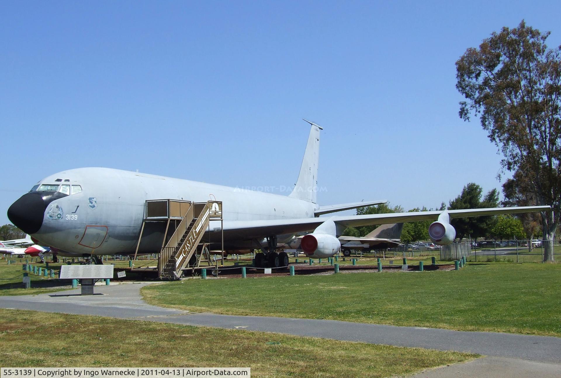 55-3139, 1955 Boeing KC-135A-BN Stratotanker C/N 17255, Boeing KC-135A Stratotanker at the Castle Air Museum, Atwater CA