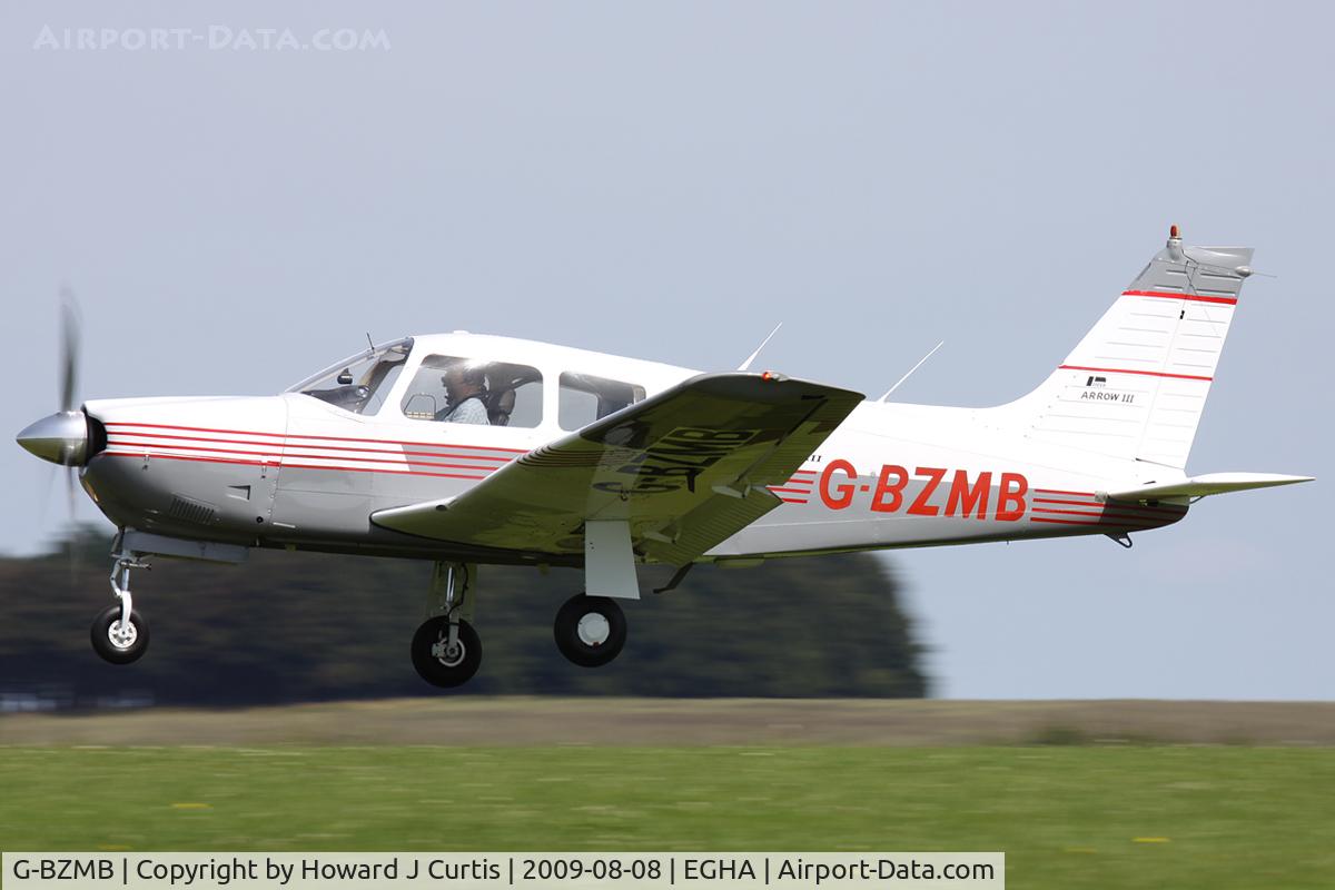 G-BZMB, 1978 Piper PA-28R-201 Cherokee Arrow III C/N 28R-7837144, Privately owned.