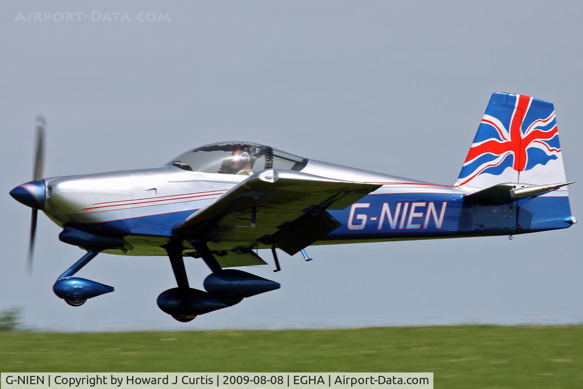 G-NIEN, 2006 Vans RV-9A C/N PFA 320-14419, Privately owned.