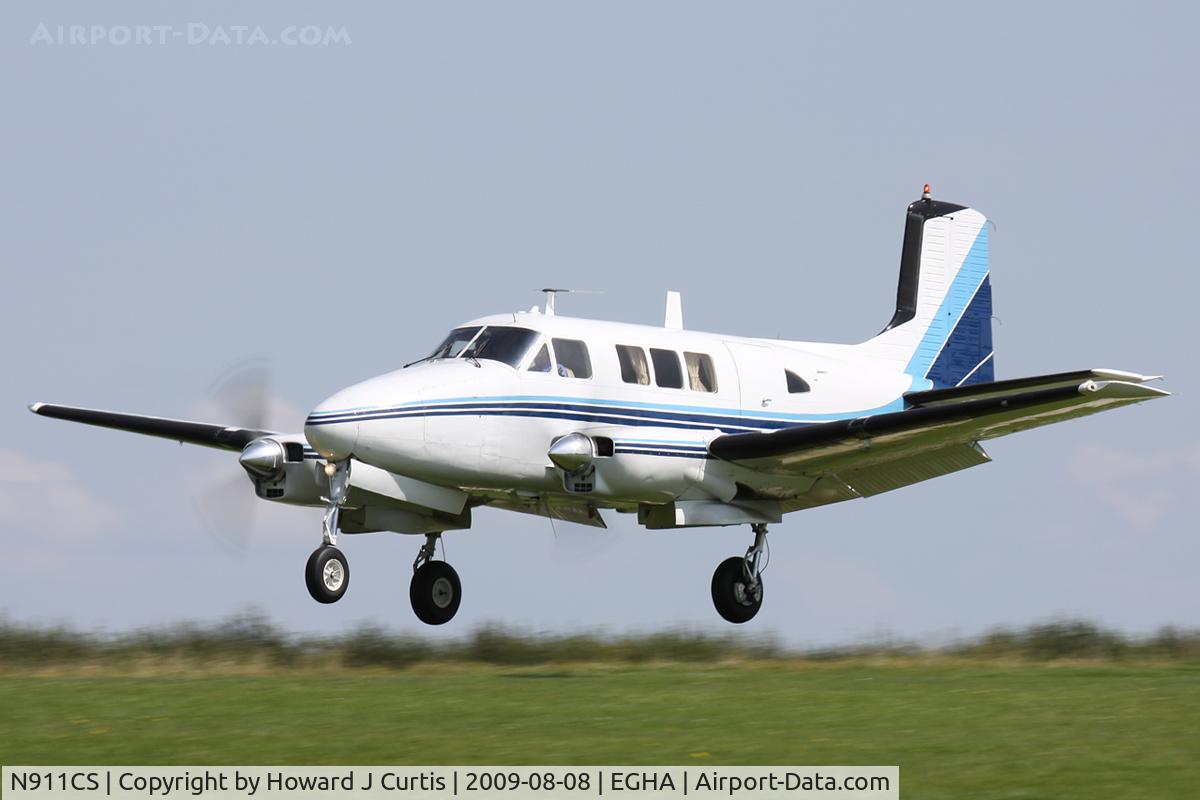 N911CS, 1960 Beech U-8F Seminole C/N LF-21, Privately owned.