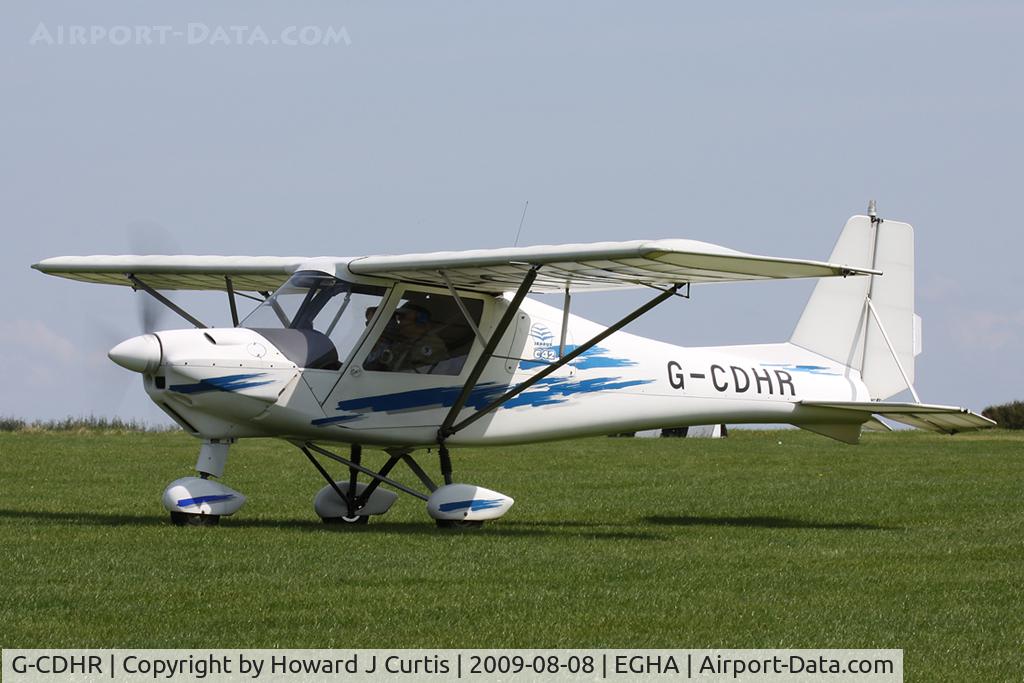 G-CDHR, 2005 Comco Ikarus C42 FB80 C/N 0502-6652, Privately owned.