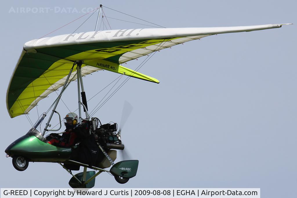G-REED, 2001 Mainair Blade 912S C/N 1282-0501-7-W1077, Privately owned.