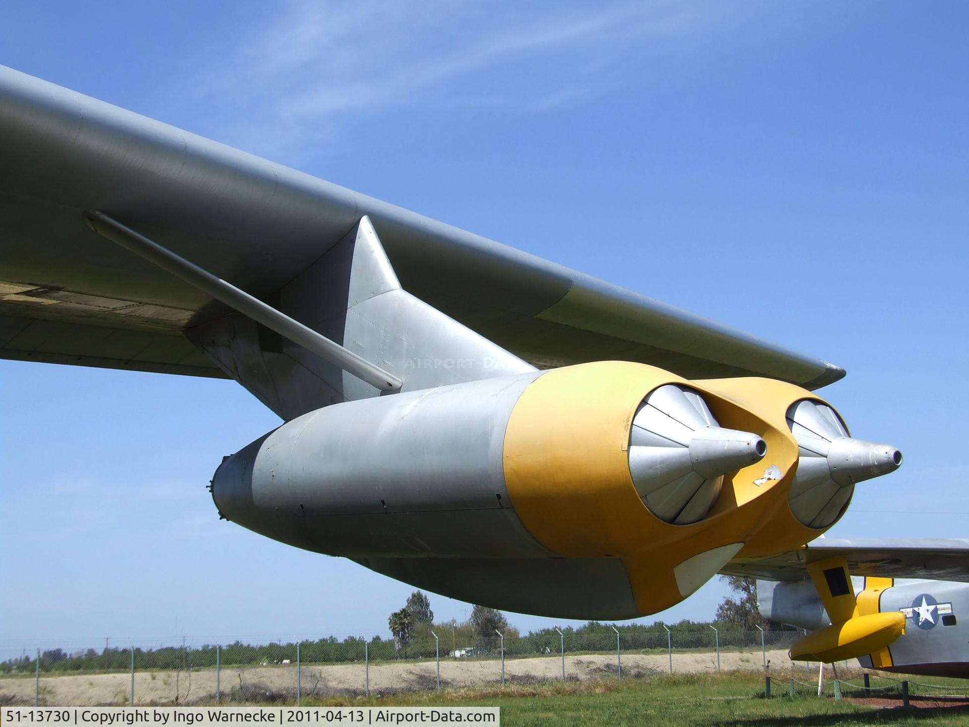 51-13730, 1951 Convair RB-36H-30-CF Peacemaker C/N Not found 51-13730, Convair RB-36H Peacemaker at the Castle Air Museum, Atwater CA