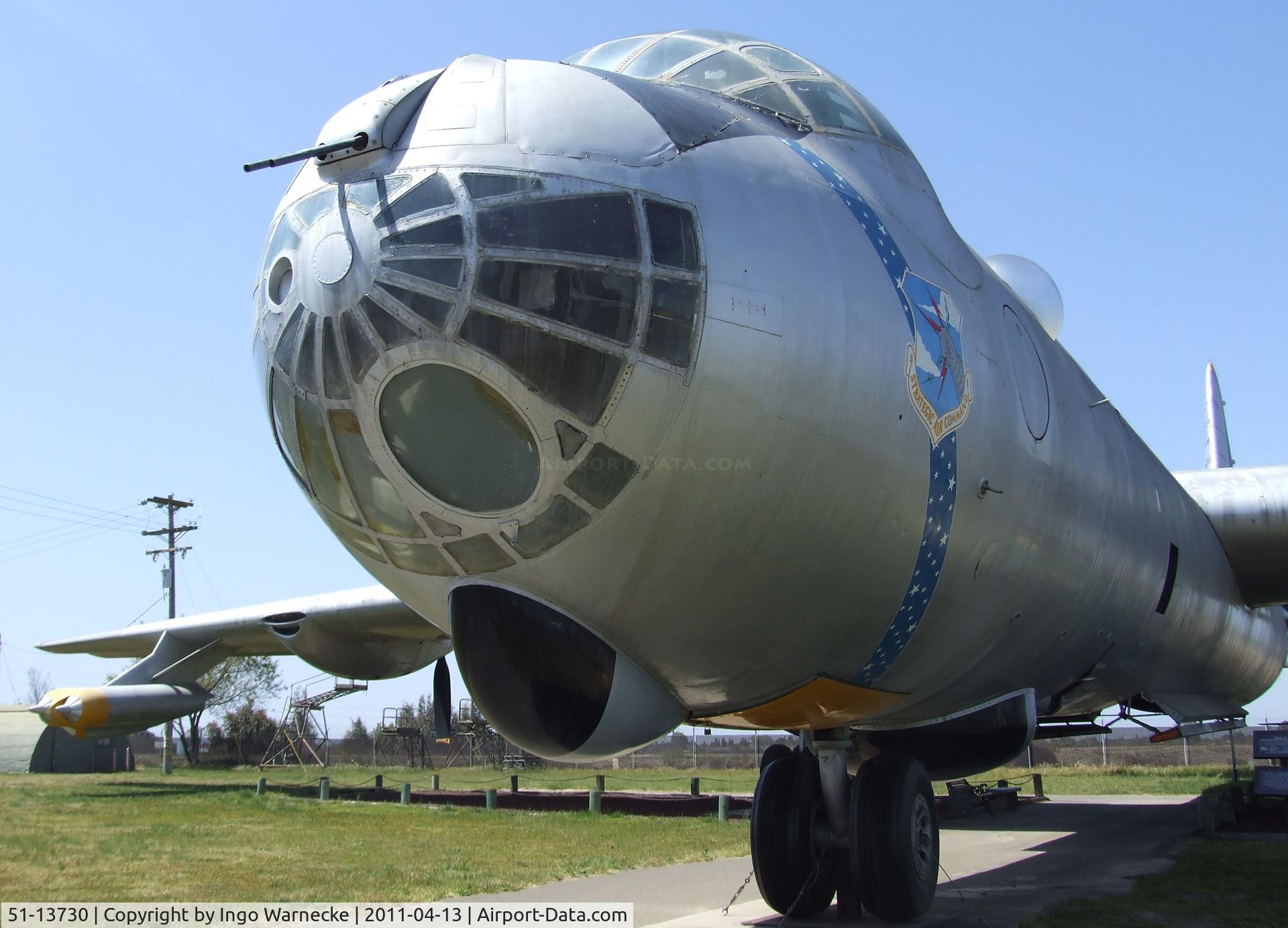 51-13730, 1951 Convair RB-36H-30-CF Peacemaker C/N Not found 51-13730, Convair RB-36H Peacemaker at the Castle Air Museum, Atwater CA