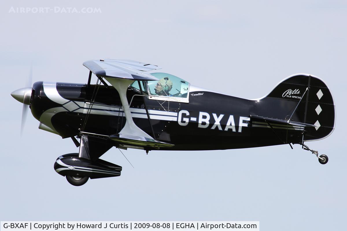 G-BXAF, 1997 Pitts S-1D Special C/N PFA 009-12258, Privately owned.