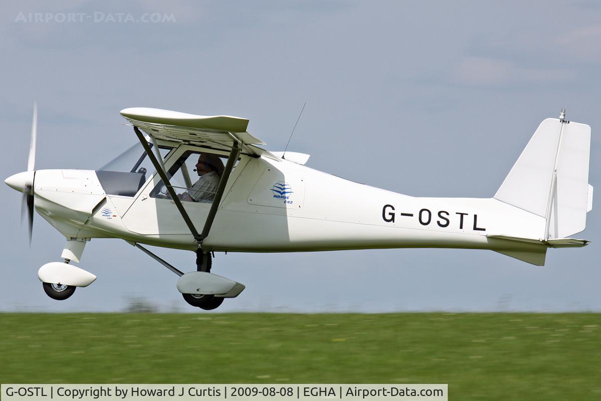 G-OSTL, 2005 Comco Ikarus C42 FB100 C/N 0503-6661, Privately owned.