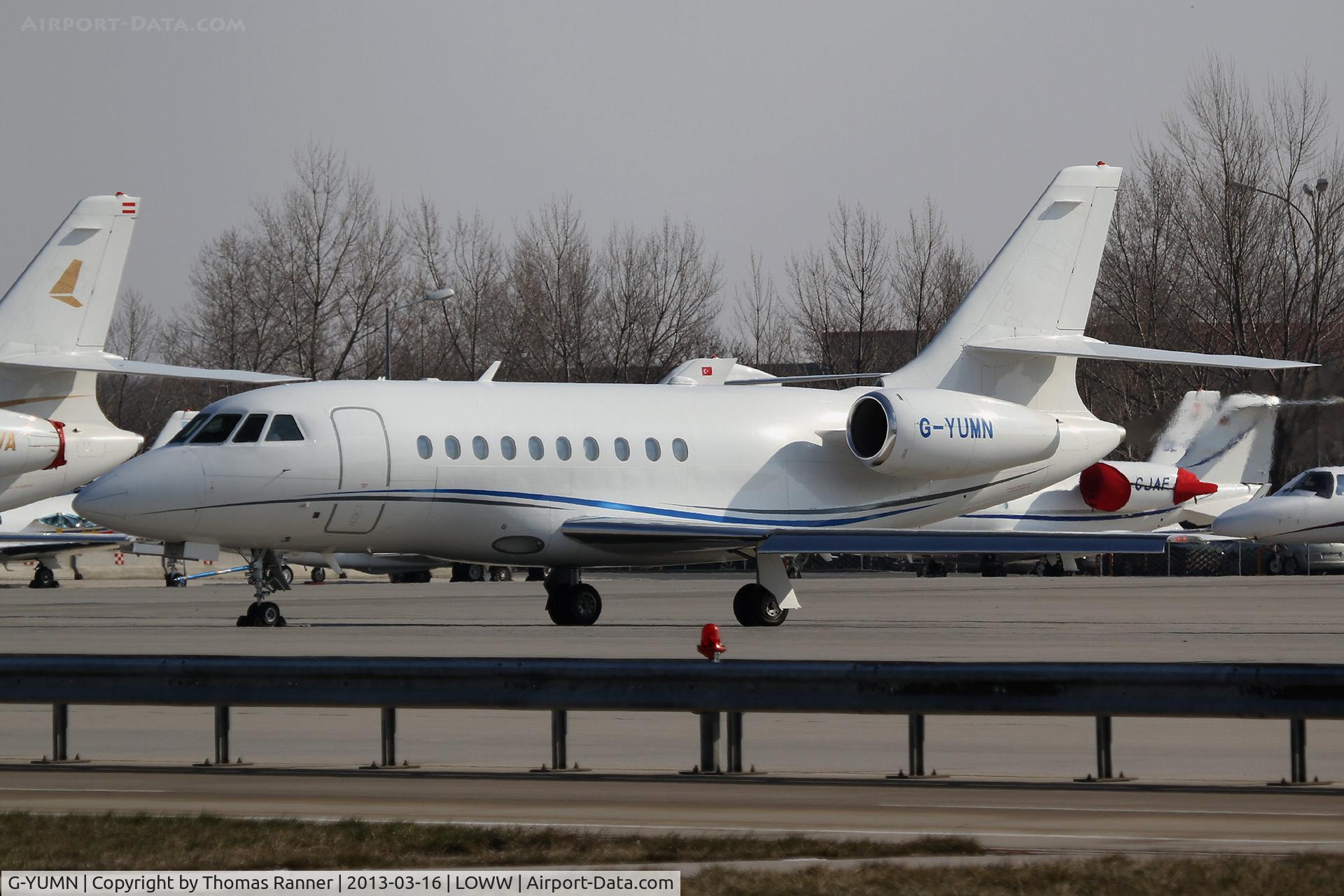 G-YUMN, 1993 Dassault Falcon 2000 C/N 1, Gama Aviation Dassault Falcon 2000