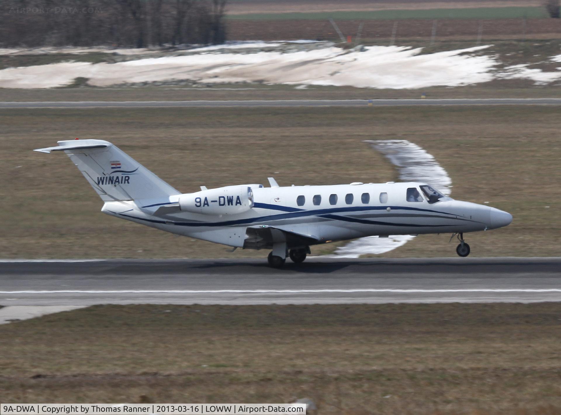 9A-DWA, 2008 Cessna 525A CitationJet CJ2+ C/N 525A-0412, Winair Cessna 525A