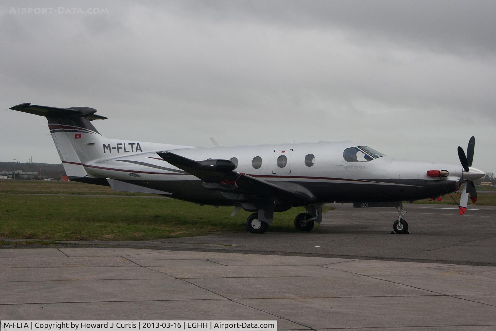 M-FLTA, 2011 Pilatus PC-12/47E C/N 1301, Privately owned. Ex M-DAVE.