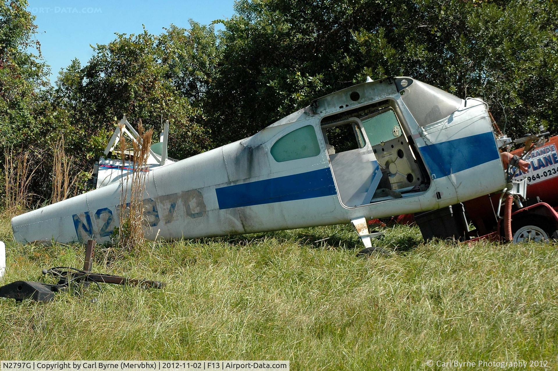 N2797G, 1959 Cessna 182B Skylane C/N 52097, The remains of this aircraft at Shell Creek Airpark.