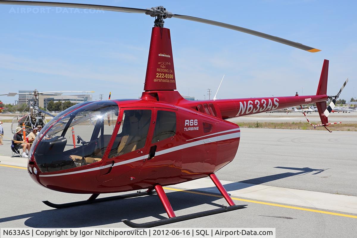 N633AS, 2010 Robinson R66 Turbine C/N 0007, San Carlos 2012 Air Show