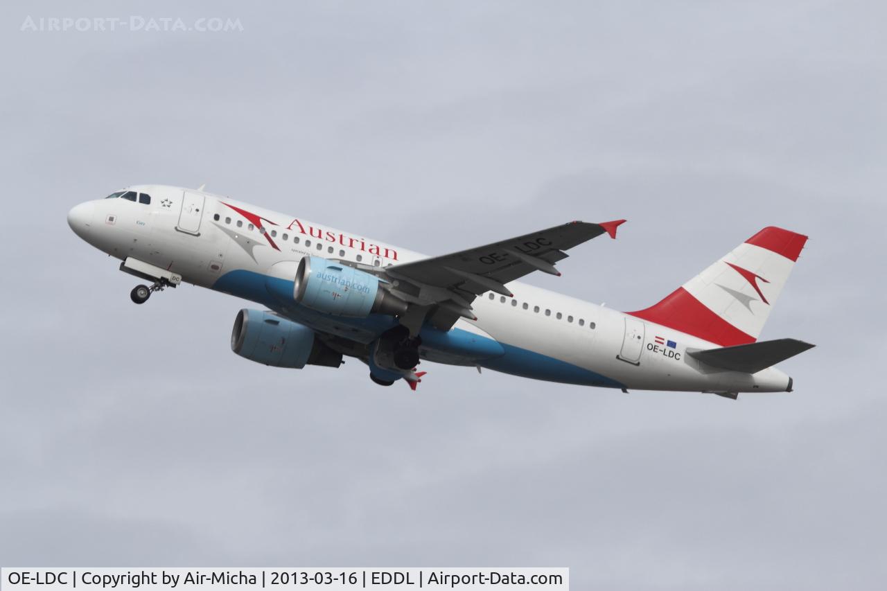 OE-LDC, 2004 Airbus A319-112 C/N 2262, Austrian Airlines, Airbus A319-112, CN: 2262, Aircraft Name: Kiev