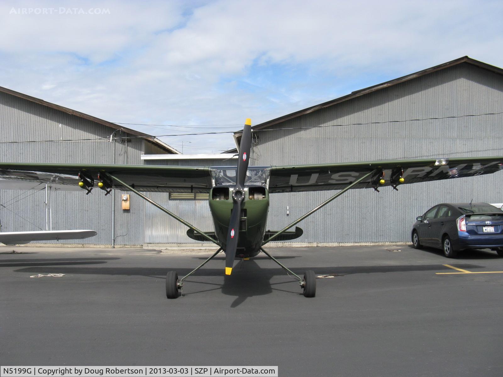 N5199G, 1953 Cessna 305A C/N 22118, 1953 Cessna 305A O-1 BIRD DOG, Continental O-470-11 213 Hp, fixed-pitch prop