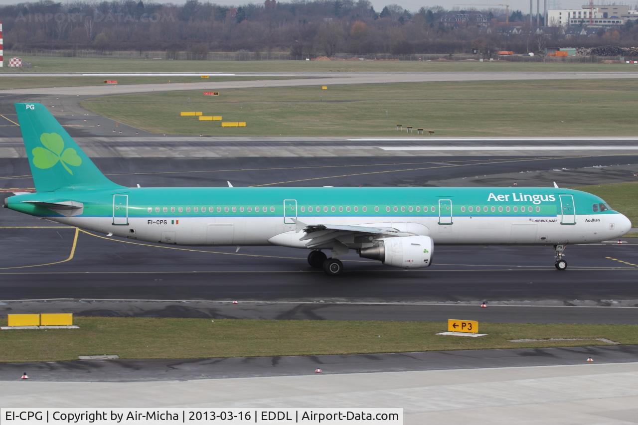 EI-CPG, 1999 Airbus A321-211 C/N 1023, Aer Lingus, Airbus A321-211, CN: 1023, Aircraft Name: St. Aidan/ Aodhan