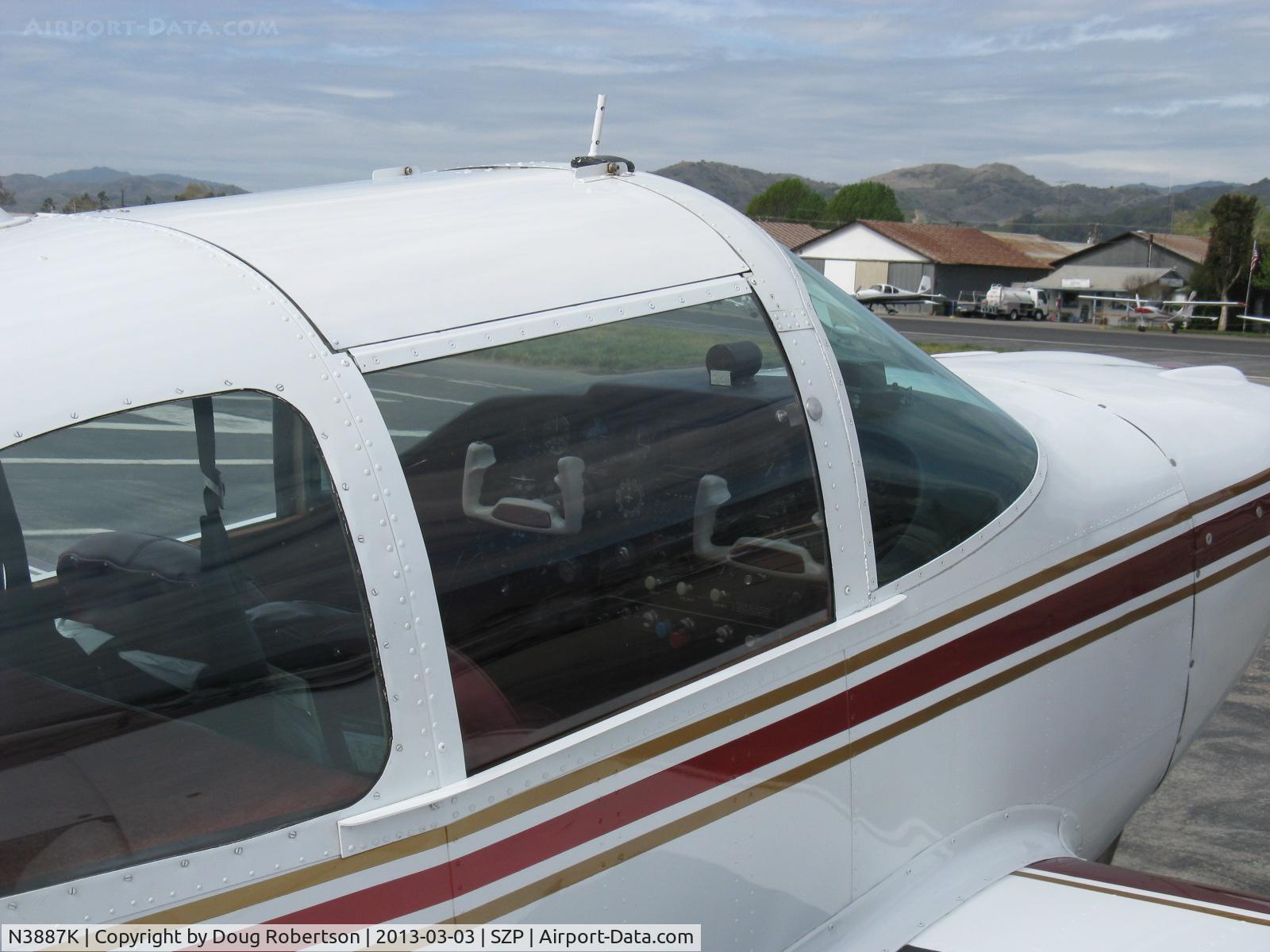 N3887K, 1948 Globe GC-1B Swift C/N 3587, 1948 Globe GC-1B SWIFT, Continental C125 125 Hp 6 cylinder, panel