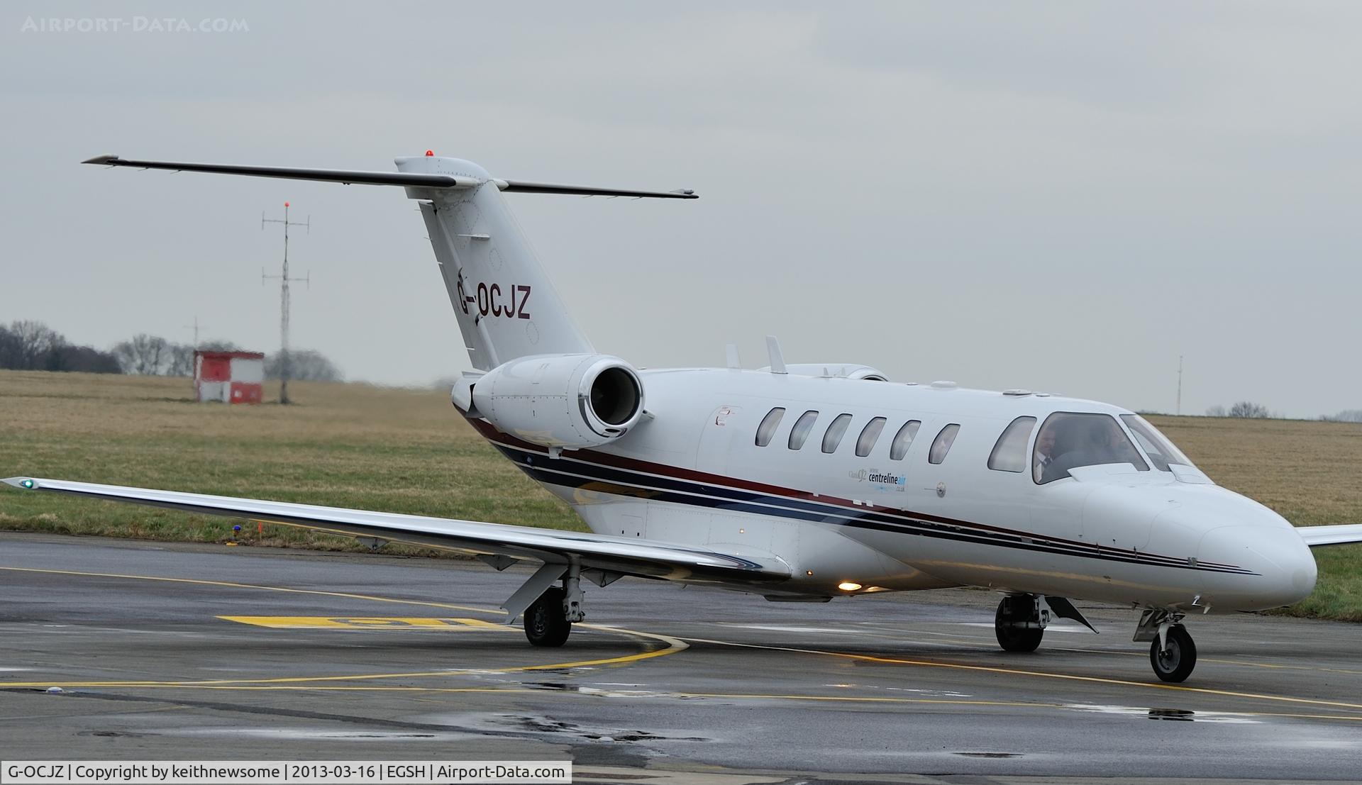 G-OCJZ, 1994 Cessna 525A CitationJet CJ2 C/N 525A-0051, Centreline Cessna 525.