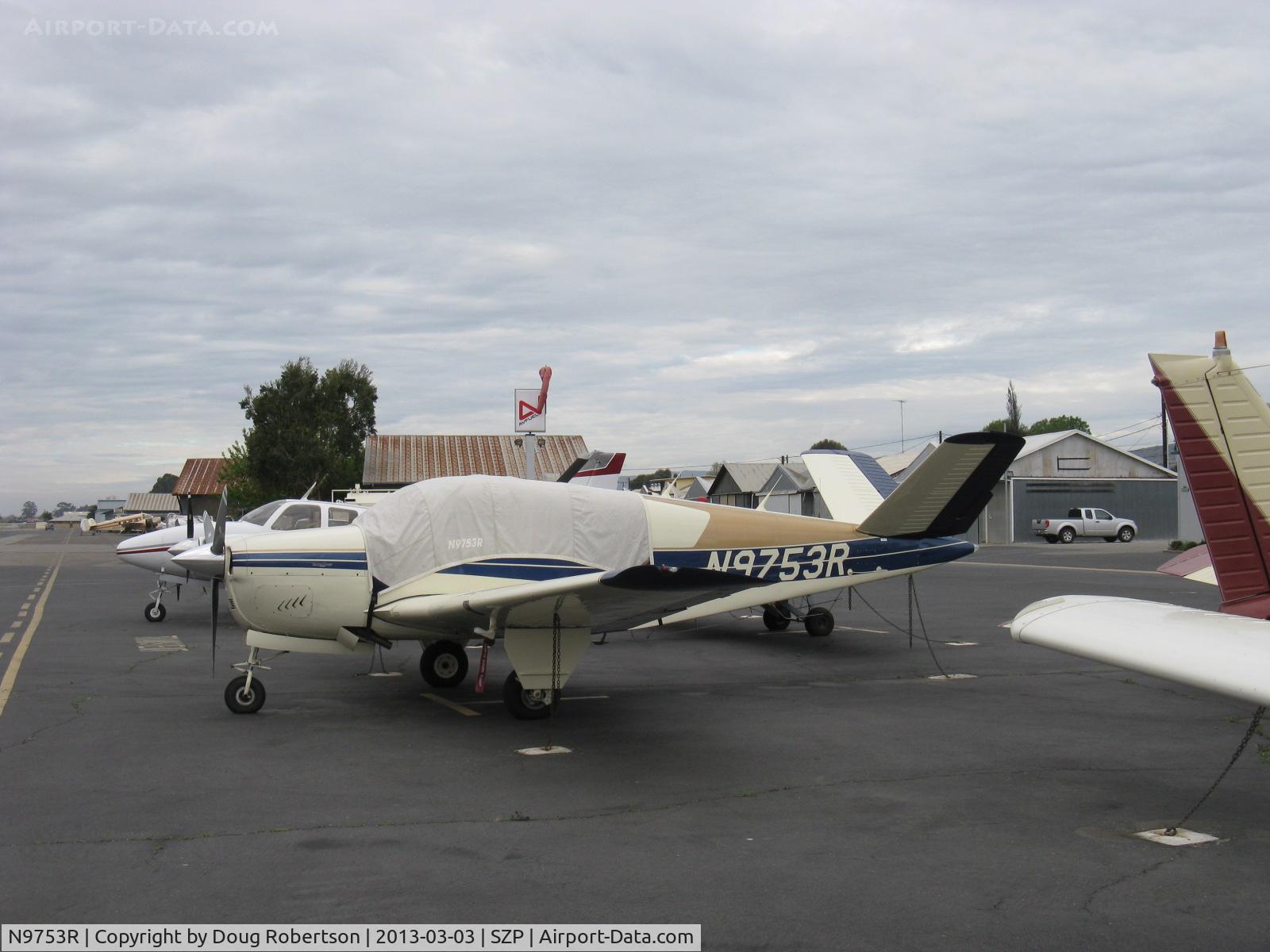 N9753R, 1960 Beech M35 Bonanza C/N D-6241, 1960 Beech M35 BONANZA. Continental IO-470-C 250 Hp