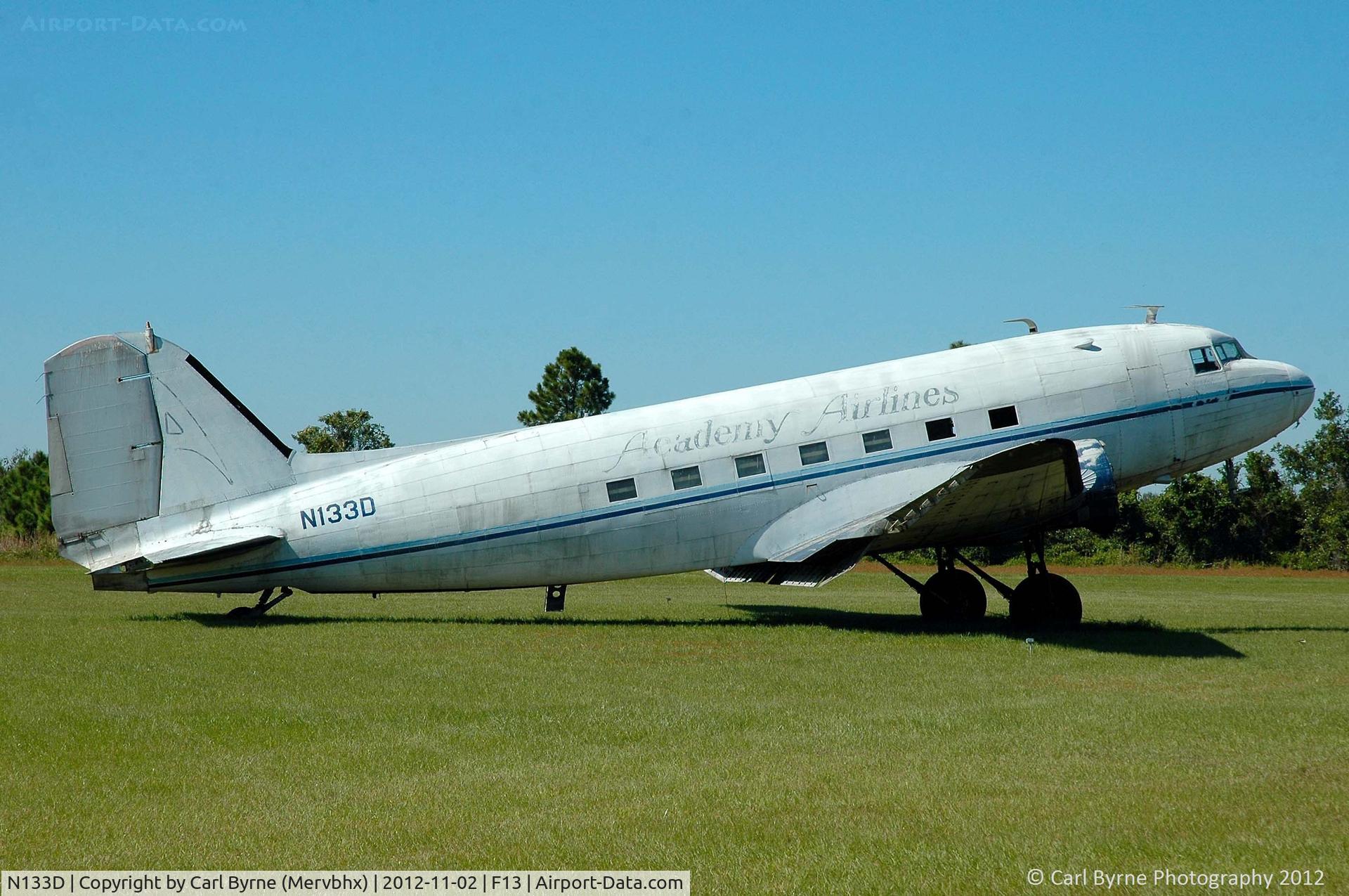 N133D, 1942 Douglas DC3C-S1C3G (C-47A) C/N 19394, Stored at Shell Creek Airpark.
