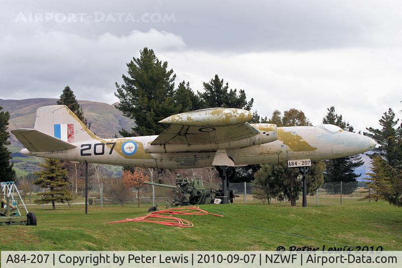 A84-207, 1954 English Electric Canberra B.20 C/N 7, Wanaka Transport Museum