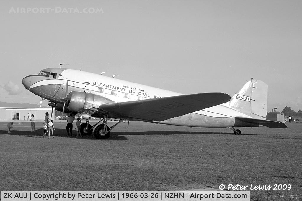 ZK-AUJ, 1943 Douglas C-47B Skytrain C/N 26651/15206, Department of Civil Aviation