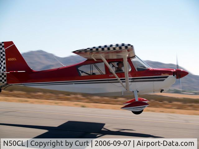 N50CL, 1976 Bellanca 8KCAB Decathlon C/N 261-76, KAPV fly-by