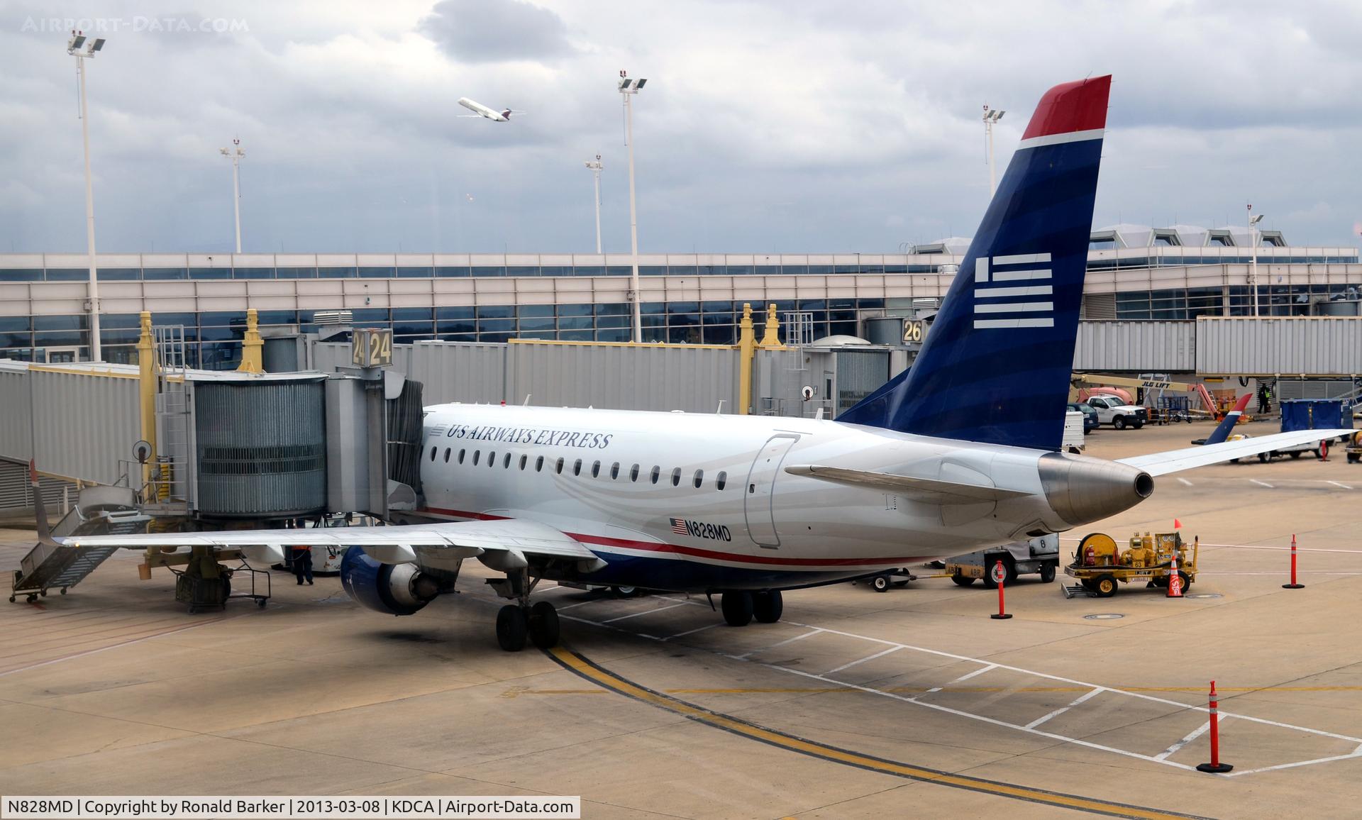 N828MD, 2005 Embraer 170SU (ERJ-170-100SU) C/N 17000048, DCA VA
