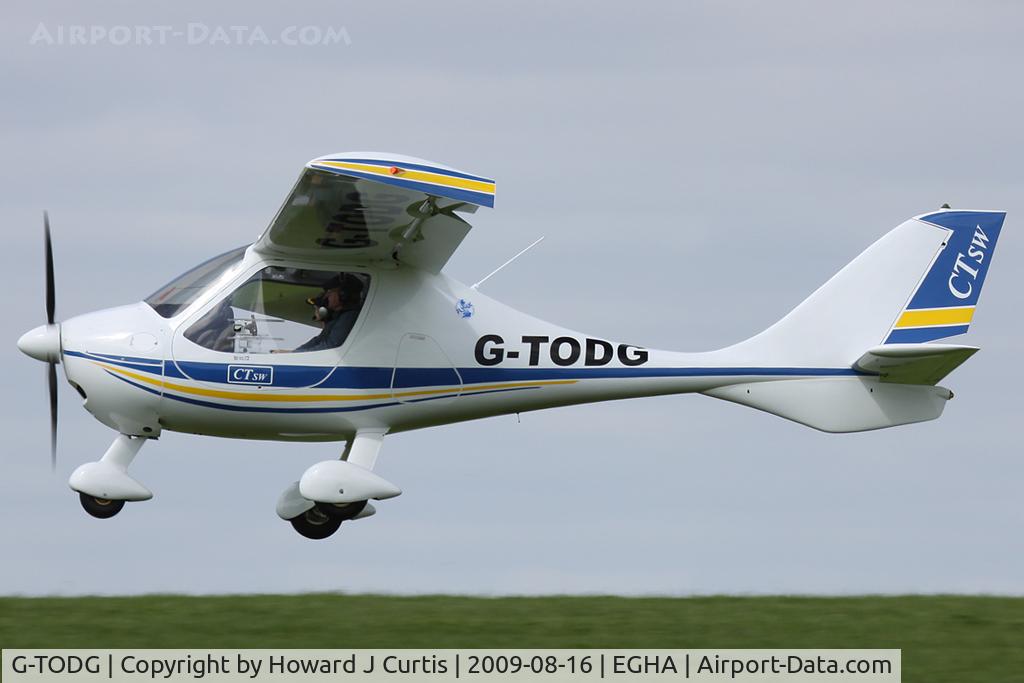 G-TODG, 2007 Flight Design CTSW C/N 8288, Privately owned.