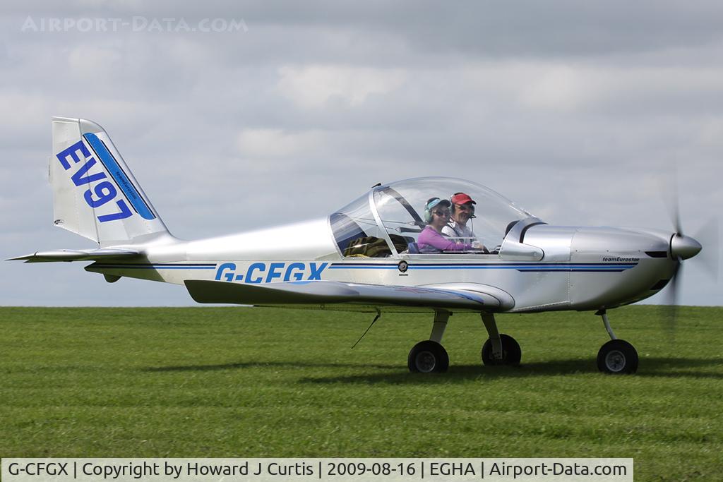 G-CFGX, 2008 Cosmik EV-97 TeamEurostar UK C/N 3212, Privately owned.