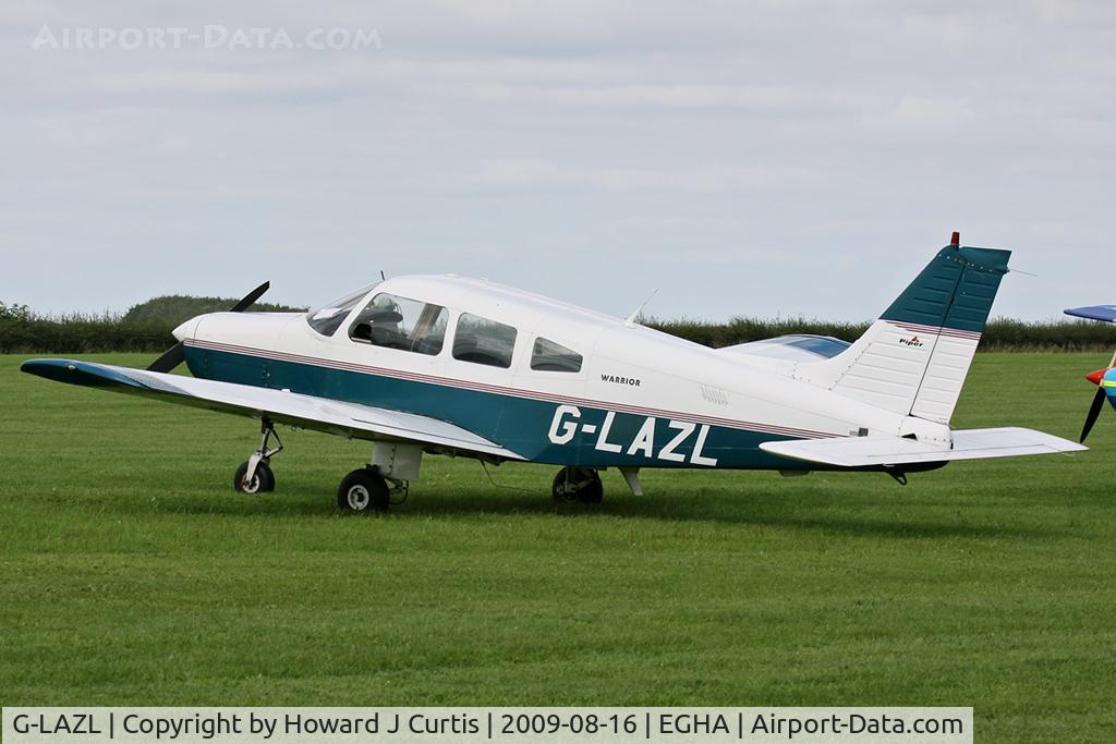 G-LAZL, 1981 Piper PA-28-161 Warrior II C/N 28-8116216, Privately owned.