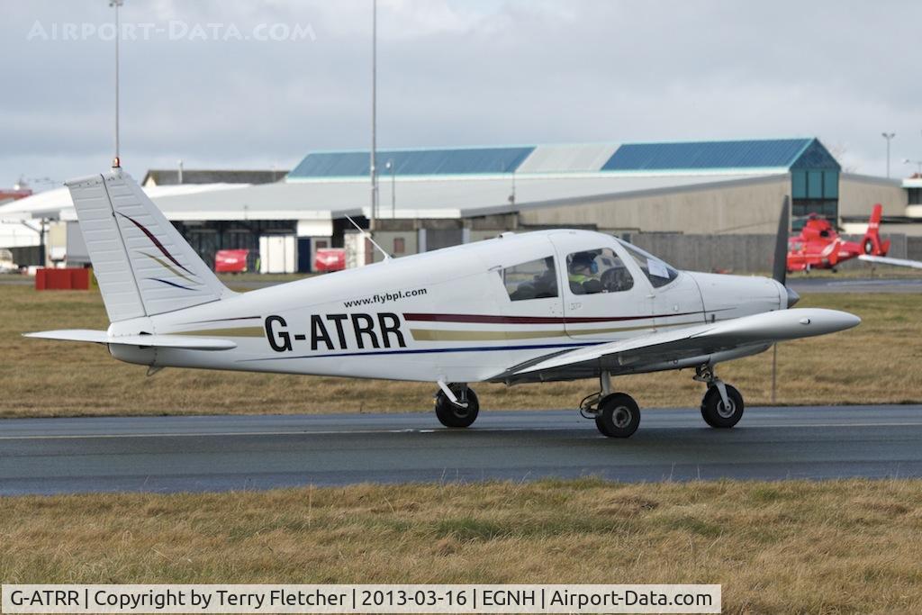 G-ATRR, 1966 Piper PA-28-140 Cherokee C/N 28-21892, 1966 Piper PA-28-140 Cherokee, c/n: 28-21892 at Blackpool