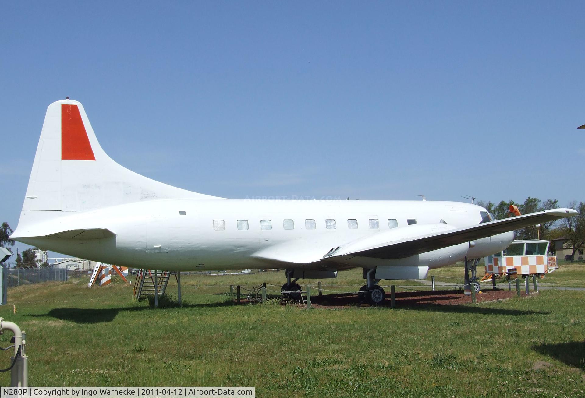 N280P, 1949 Convair 240-11 C/N 133, Convair 240-11 at the Castle Air Museum, Atwater CA