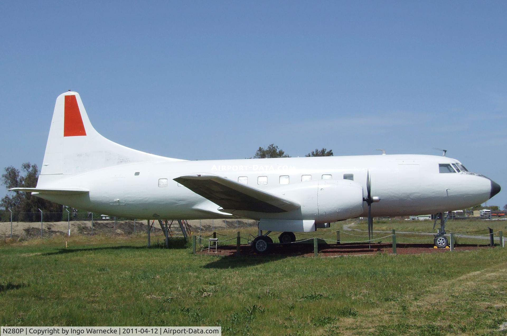 N280P, 1949 Convair 240-11 C/N 133, Convair 240-11 at the Castle Air Museum, Atwater CA