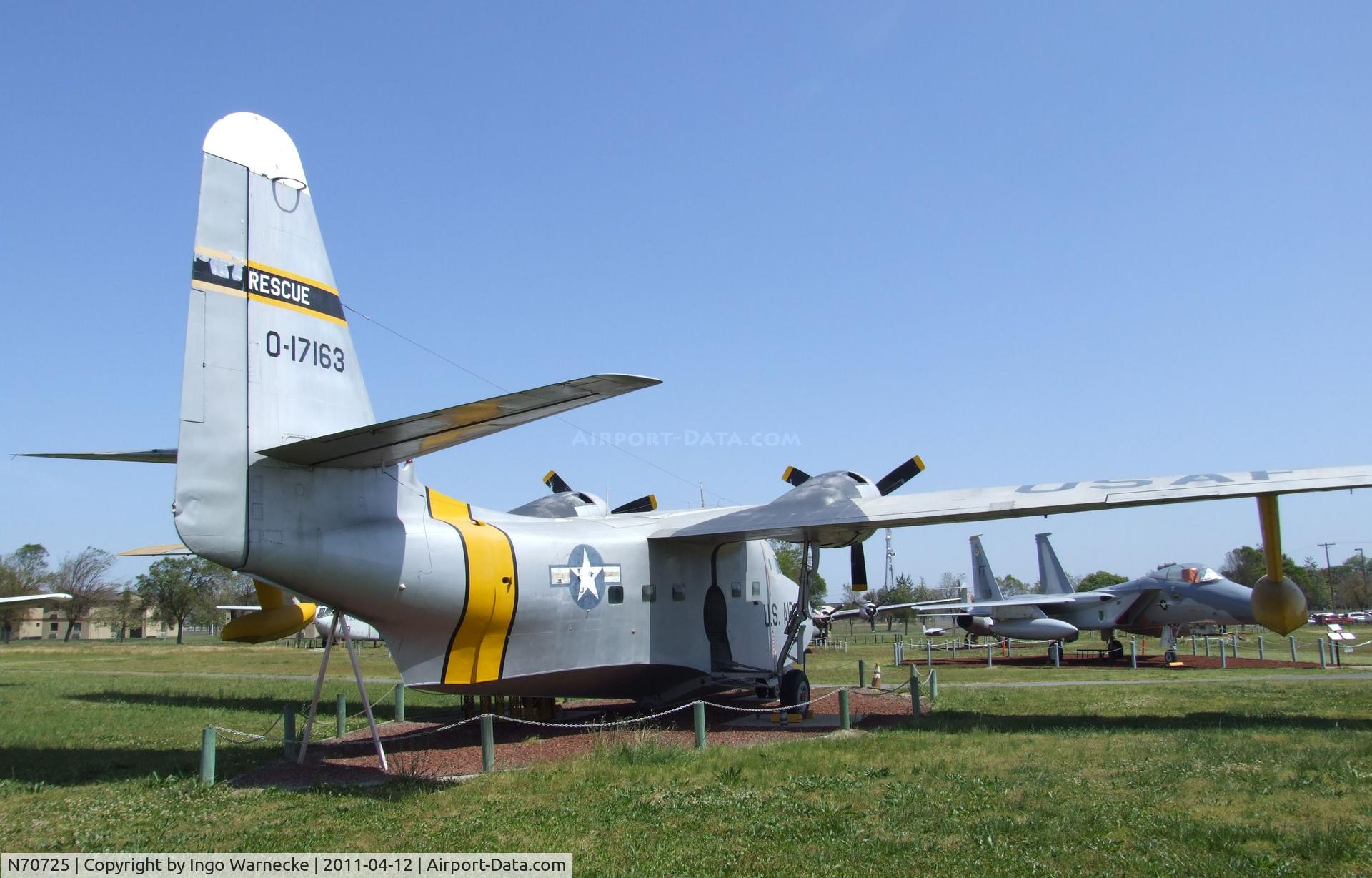 N70725, Grumman HU-16B Albatross C/N G-213, Grumman HU-16B Albatross at the Castle Air Museum, Atwater CA