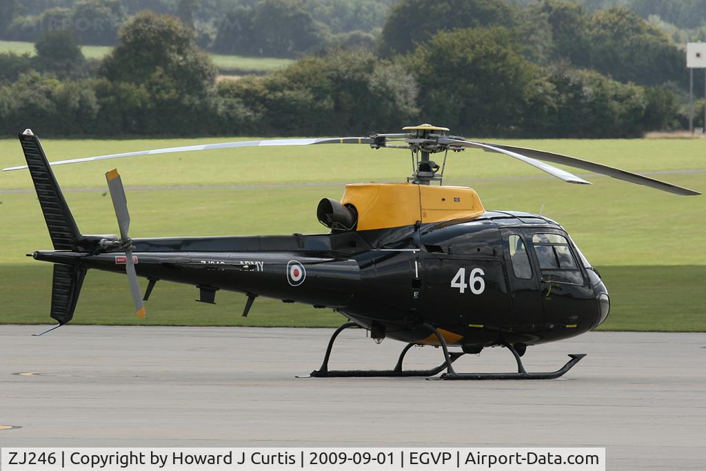ZJ246, 1997 Eurocopter AS-350BB Squirrel HT2 Ecureuil C/N 3031, Operated by 670 Squadron AAC.