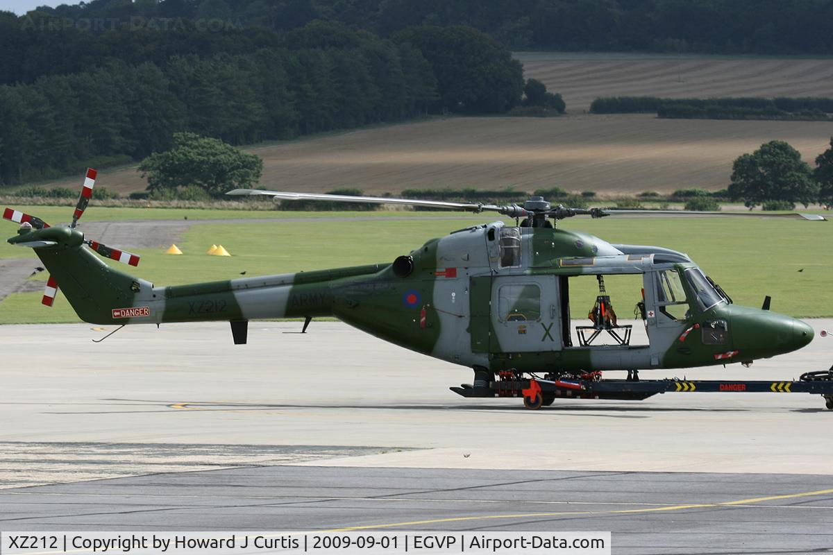 XZ212, 1979 Westland Lynx AH.7 C/N 129, X/671 Squadron.