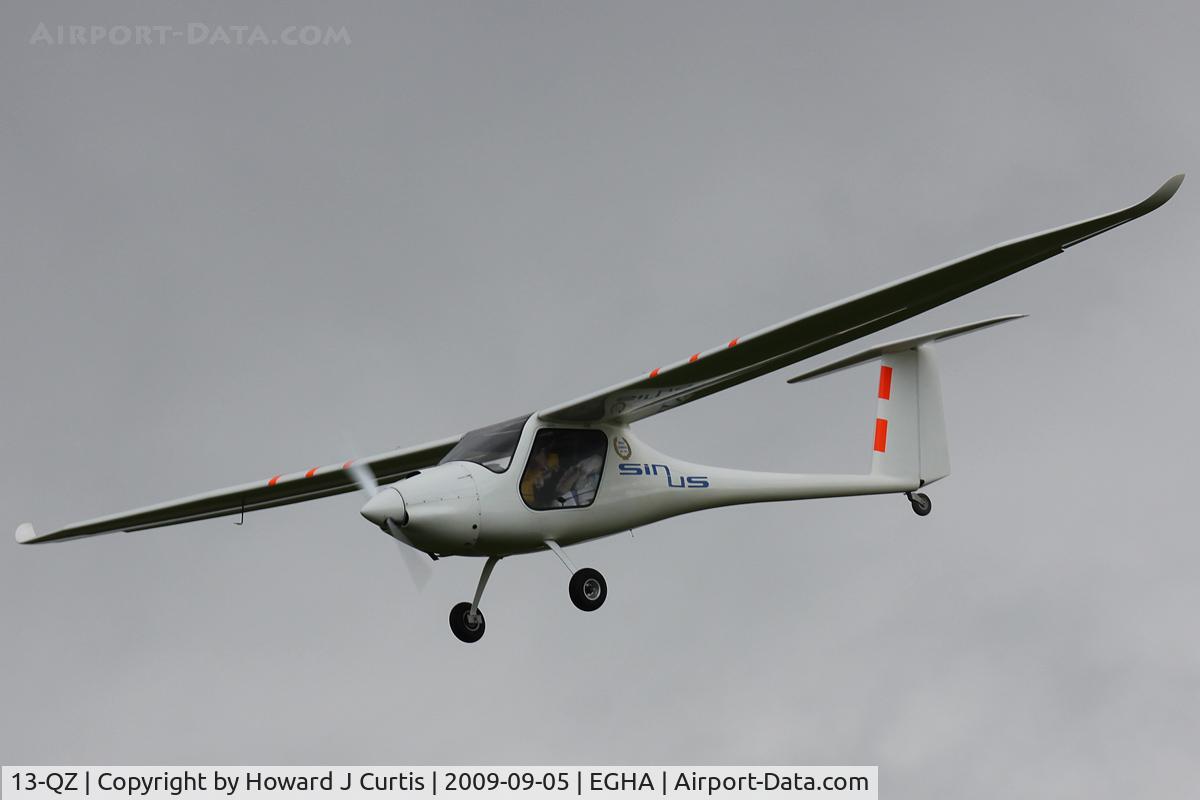13-QZ, Pipistrel Sinus C/N Not found 13-QZ, Privately owned.