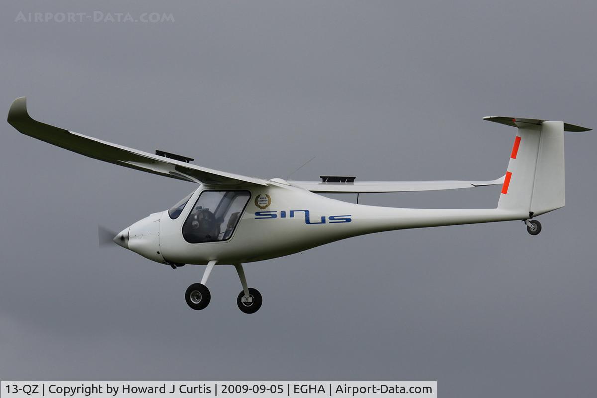 13-QZ, Pipistrel Sinus C/N Not found 13-QZ, Privately owned.