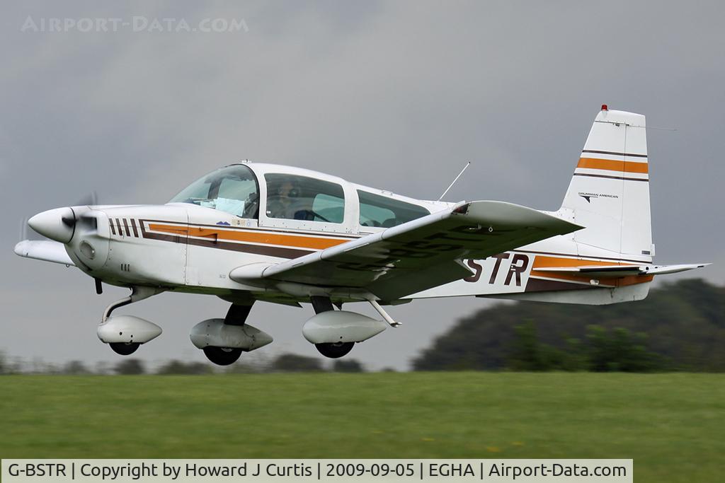 G-BSTR, 1974 Grumman American AA-5 Traveler C/N AA5-0688, Privately owned.