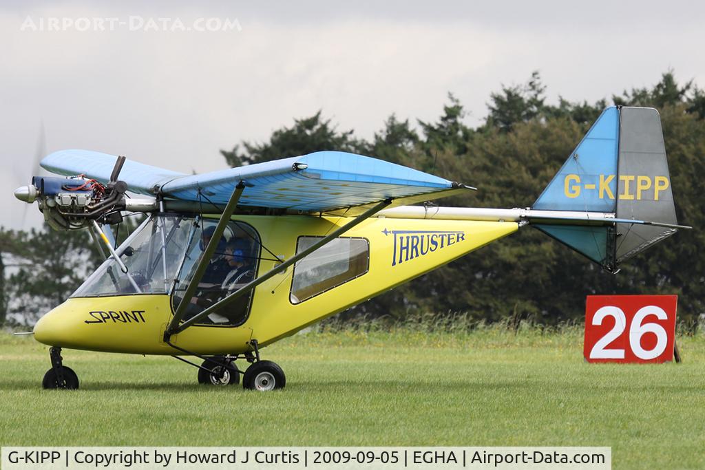 G-KIPP, 2003 Thruster T600N 450 C/N 1031-T600N-094, Privately owned. A resident here.
